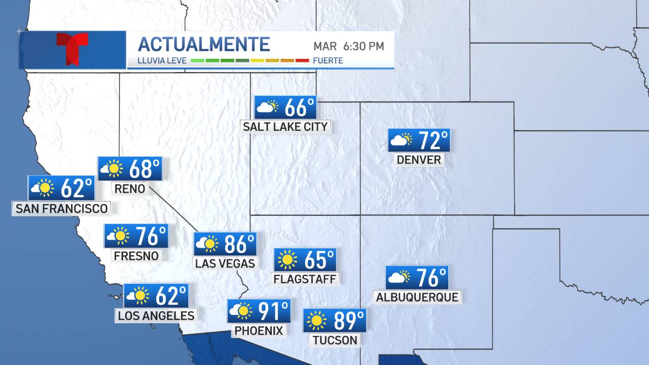 CONDICIONES DEL TIEMPO ACTUALMENTE